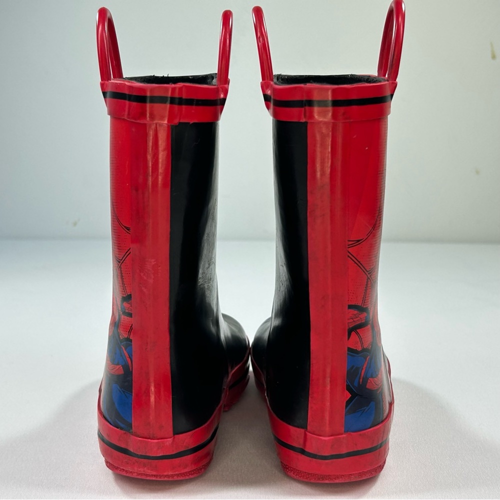 Marvel Spider Man Rain Boots Size 11 Toddler - Picture 8 of 12